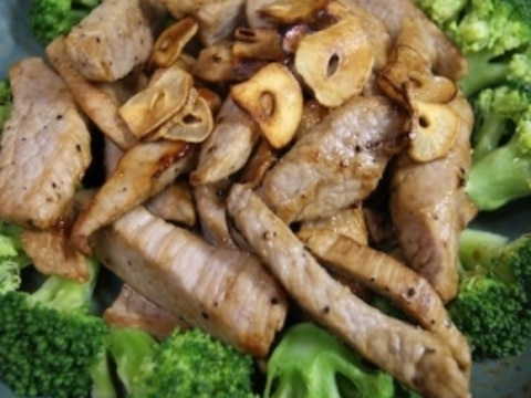 【Booのてきとーなレシピ】ガーリックトンテキ